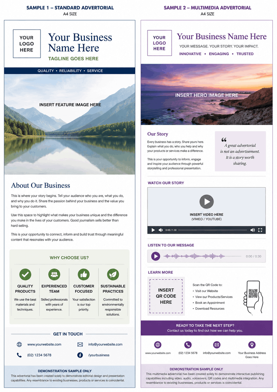 advertorial